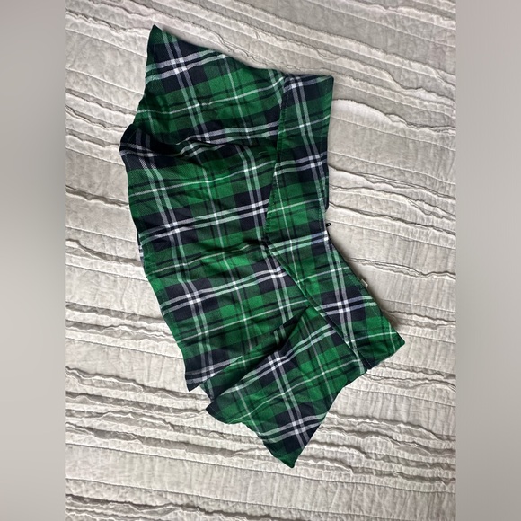 Micro skirt green plaid y2k - Picture 4 of 6